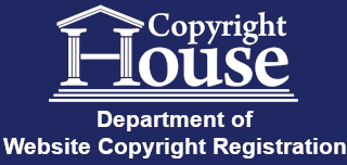 Copyright House Department of Website Copyright Registration